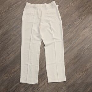 H&M Women's Off-White Trousers